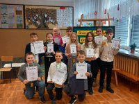 11.04.2025 - Młodzi Mistrzowie Ortografii Zabłysnęli w Narolu! 